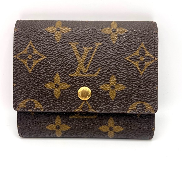 🛍️LOUIS VUITTON Trifold Card Holder - Picture 1 of 14